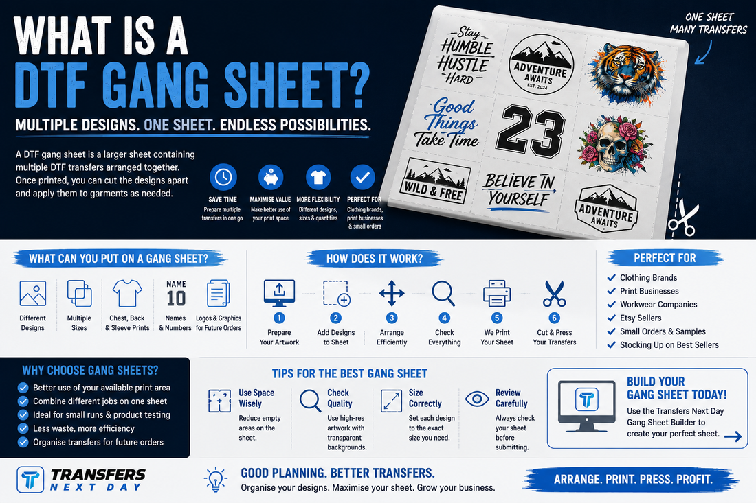 What Is a DTF Gang Sheet? Complete Guide