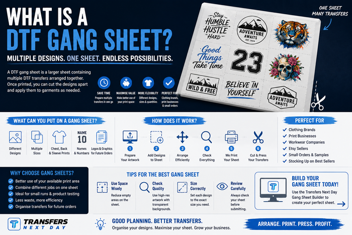 What Is a DTF Gang Sheet? Complete Guide
