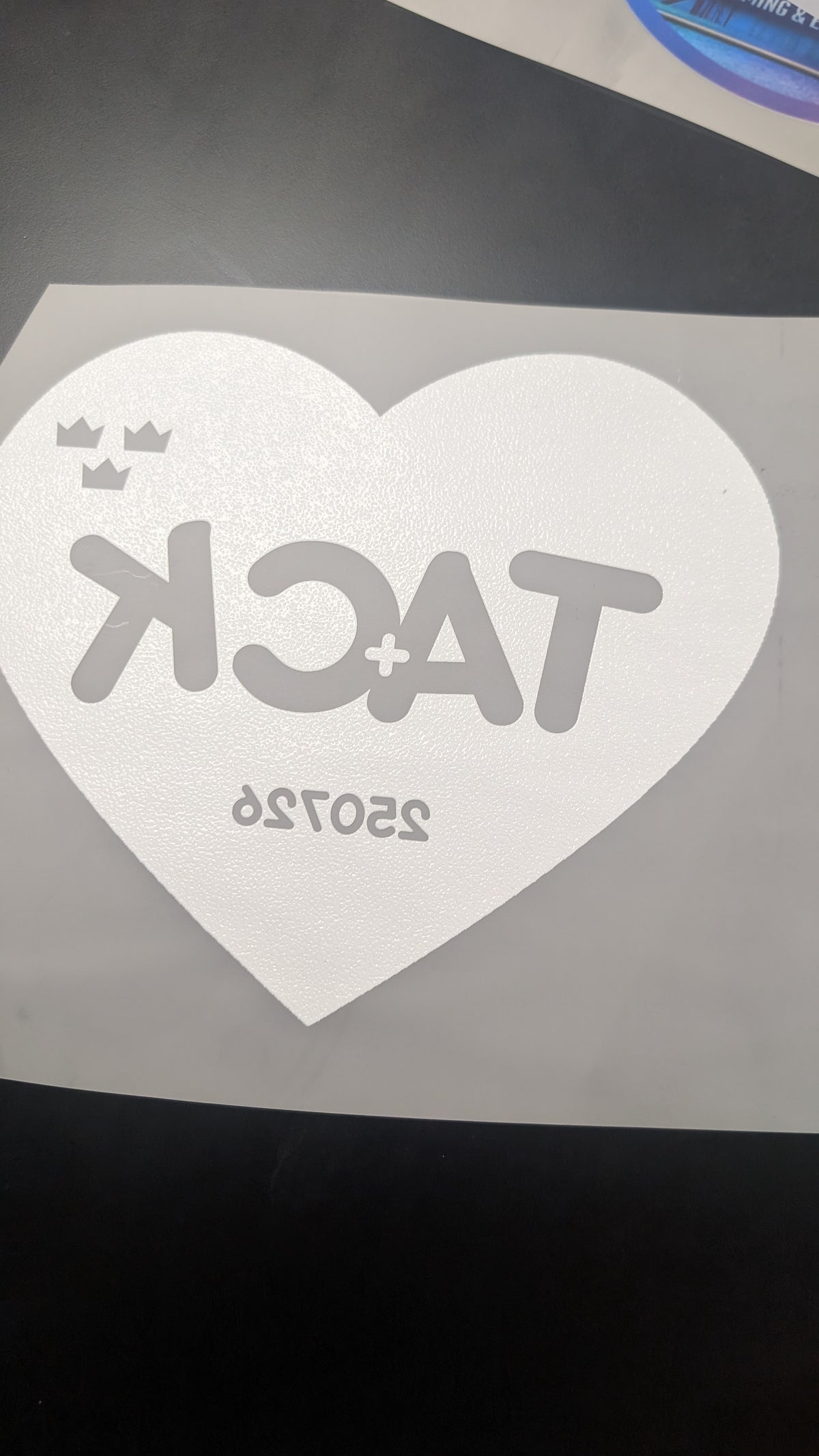 DTF Transfer - 12x12cm — larger square transfers - Ready to Press